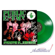 LP in vinile autografato firmato Public Enemy "Apocalisse 91... Il nemico colpisce Bla
