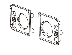 P8hb22 supporto fisso faro - supporto,