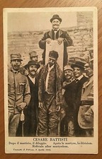 Cartolina Cesare Battisti