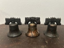 Lotto 3 Miniature Liberty Bell