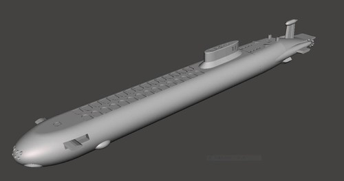 Red october typhoon class - red,