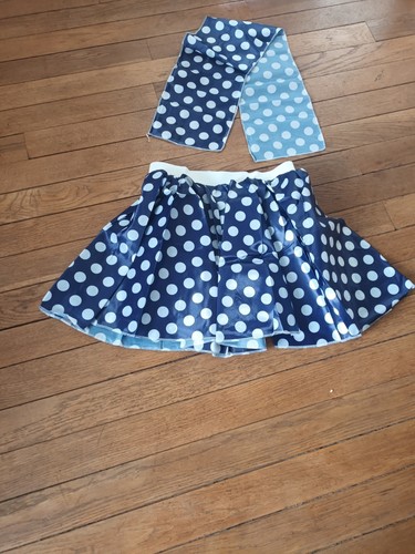 Costume vestito donna blu