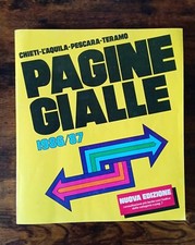 Pagine Gialle - Chieti L'Aquila Pescara Teramo - 1986/87
