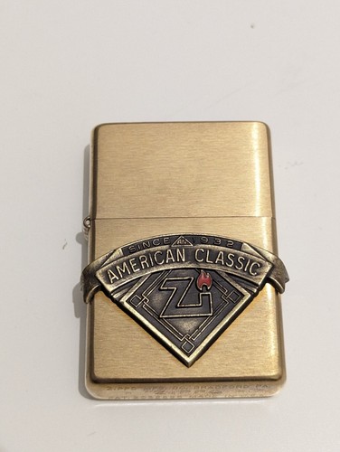 Zippo american classic brass - classic,