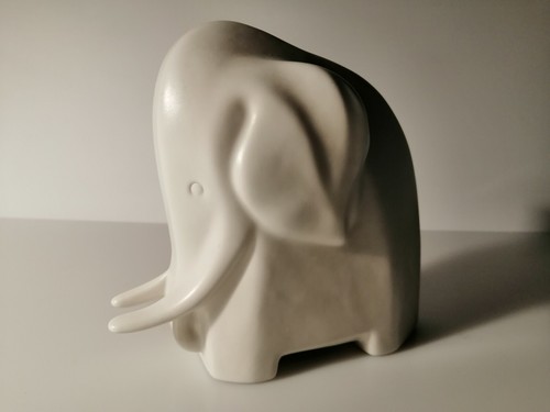 Vecchio elefante stilizzato - vecchio,