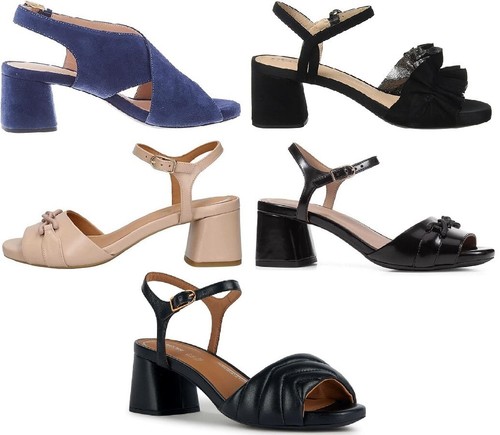 Sandali donna geox - geox, genziana