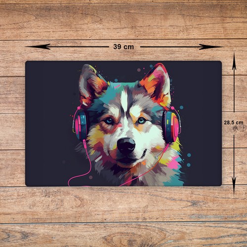 Alaskan malamute tagliere - malamute, in