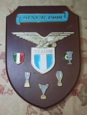 Crest SS LAZIO in Legno e