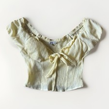 Milkmaid Cottagecore Crop Top