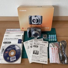 Canon PowerShot A710 IS 7,1 megapixel fotocamera digitale con cavi cinghia CD...