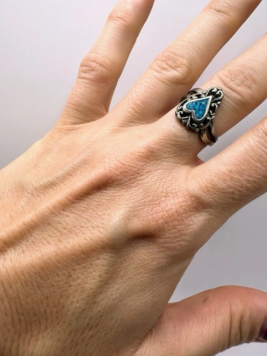 Anello ege vintage peltro - anello,