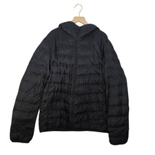 Uniqlo Piumino Cappotto Taglia Media Unisex Nero