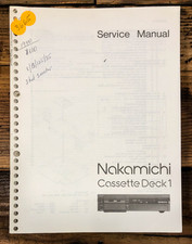 Nakamichi Cassette Deck 1/One