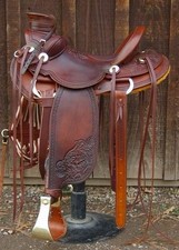Sella cavallo pelle western