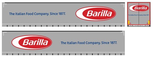 Grafica barilla adesiva - grafica, "barilla"