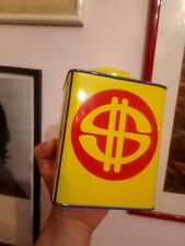 MOLTO RARO METAL BOX ITALY DEPOSITO PAPERONE SALVADANAIO COME FOTO DISNEY