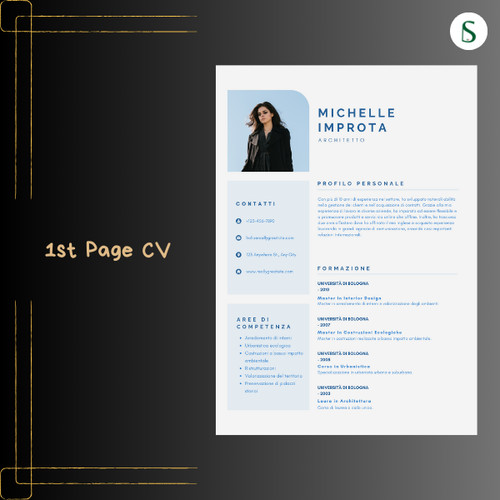 Professional resume modello - resume,
