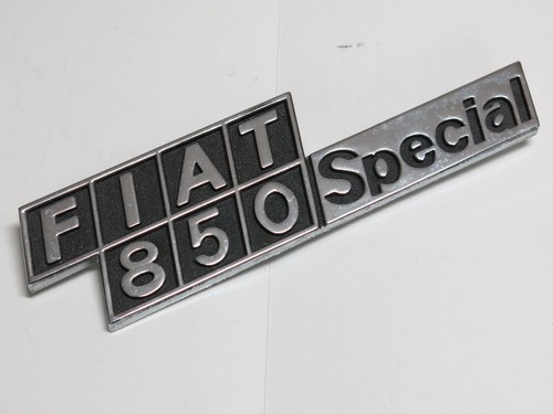 Scritta fregio logo badge - badge, fiat