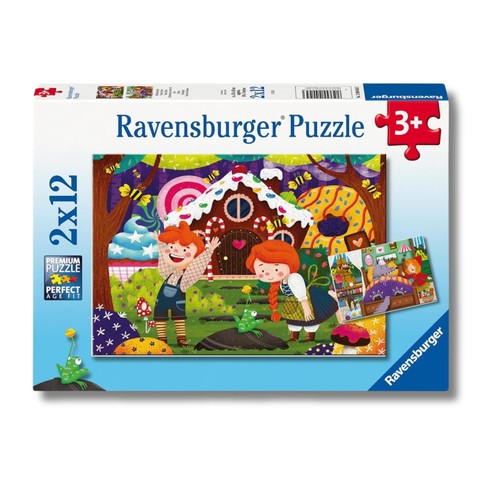 Ravensburger puzzle 2x12 - -,