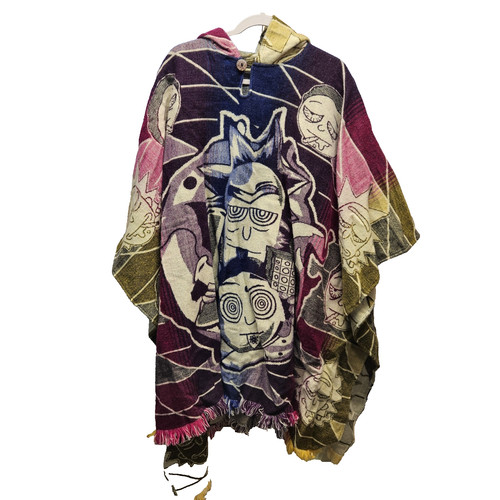 Poncho fatto mano - poncho,