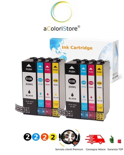Kit cartucce epson workforce - cartucce,