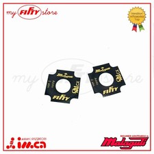 Coppia 2x adesivi ammortizzatori IMCA ORO Malaguti FIFTY FULL CX 1982 1988 AD02