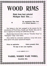 1896 CERCHI IN LEGNO Waddel