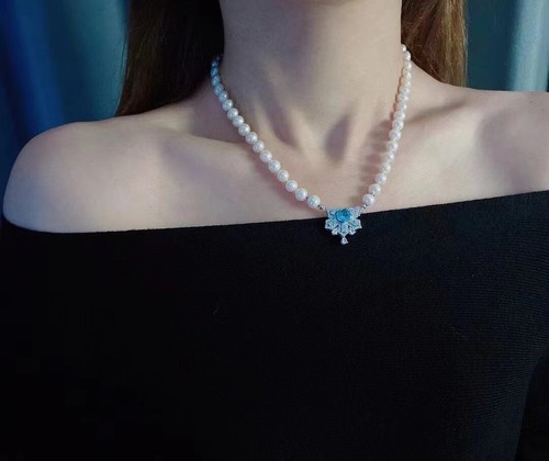 Collana perle bianche aaa - collana, di