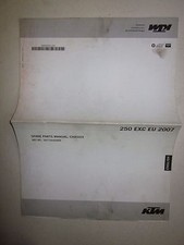KTM 250 EXC 2007 Europe Spare parts manual chassis
