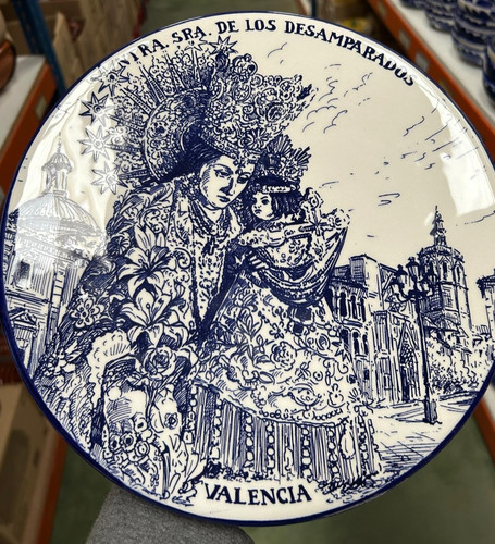Piatto ricordo ceramica