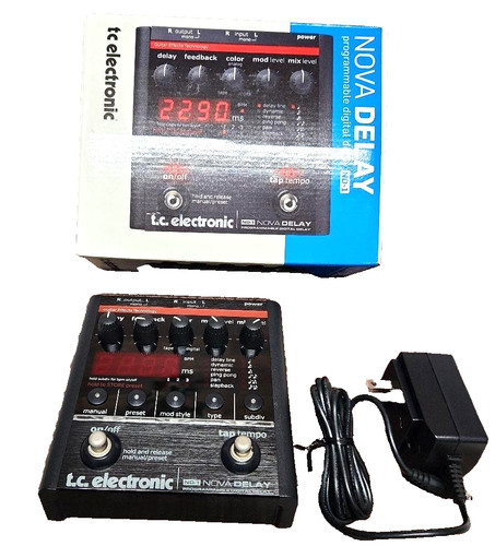Electronic nova delay 1 - tc,