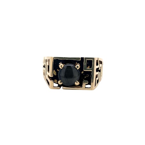 Anello occhio gatto - occhio, oro