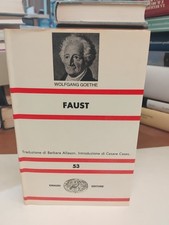 GOETHE-FAUST-EINAUDI-NUE-1971
