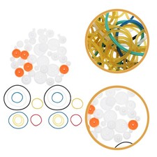 1 set di ingranaggi per la puleggia a cinghia di plastica con cinture di
