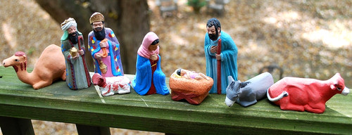 Set figurine presepe santoni - set,