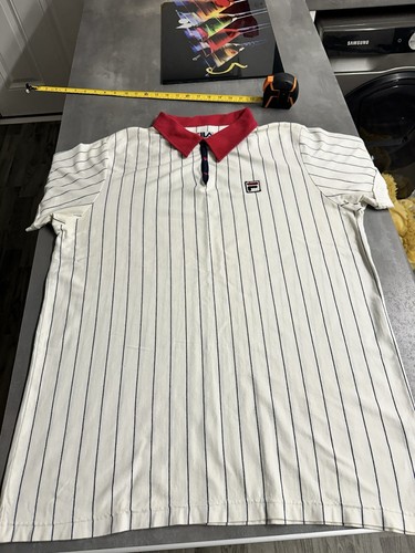 Polo vintage fila bb1 - polo, xl