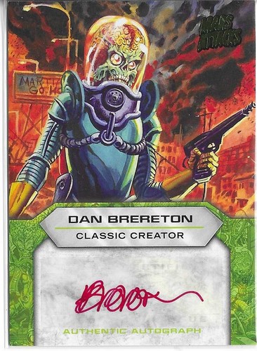 Autografo mars attacks - autografo,