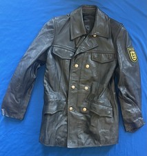 Giacca moto pelle polizia