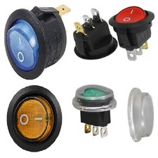 INTERRUTTORE rotondo luminoso