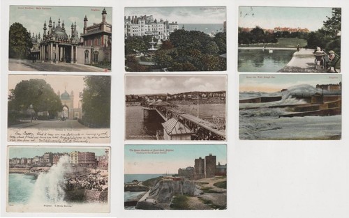 Brighton postcards - x,