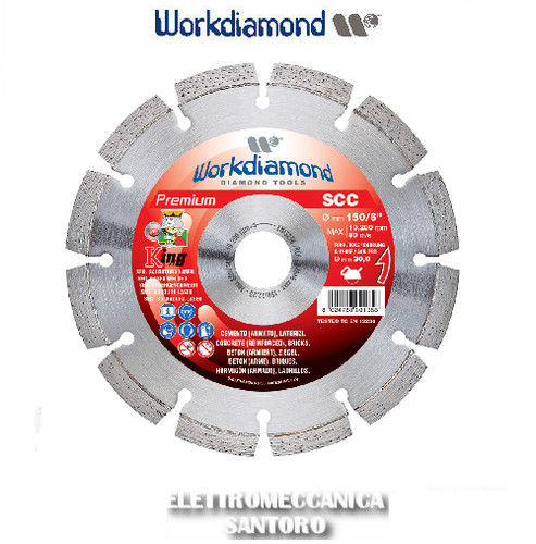 Disco diamantato scc 125 - disco,