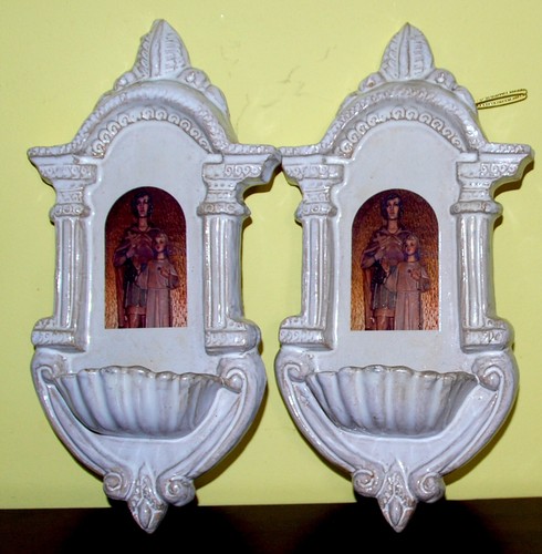 Acquasantiere coppia - acquasantiere•,