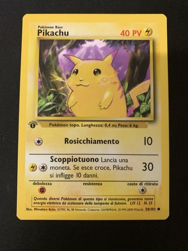Pokemon tcg pikachu 102 set - 58/102,