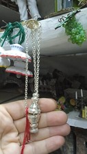 Metal incense burner h 13cm