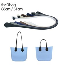 Nuovo 1 paio lungo corto obag sottile pu maniglie in pelle per O bag tracolla