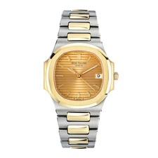 Orologio Patek Philippe Nautilus 32MM Oro Indice Indicatori Ore Quadrante Oro Giallo