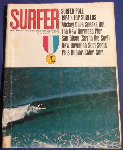 Surfer magazine july 1965 - magazine,