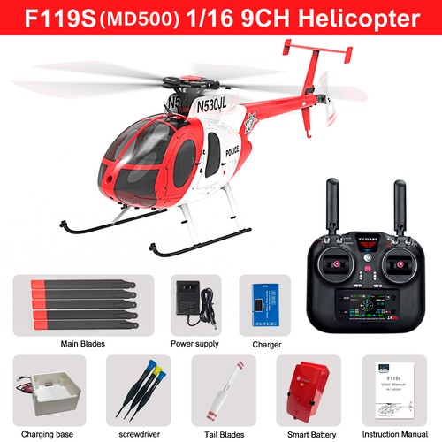 Yuxiang f119s md500 - yuxiang, rc