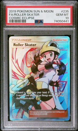 Carta pokemon psa roller - carta,
