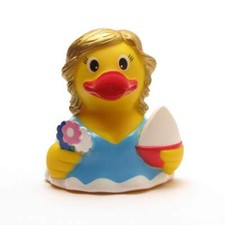 Paperella di gomma  con fiori